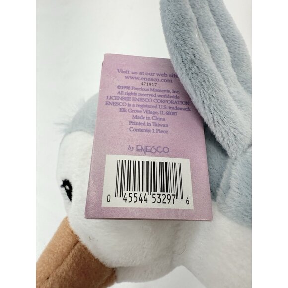 2 Enesco Precious Moments Tender Tails Plush Penguin And Parrot With Tags 6" - Picture 7 of 16